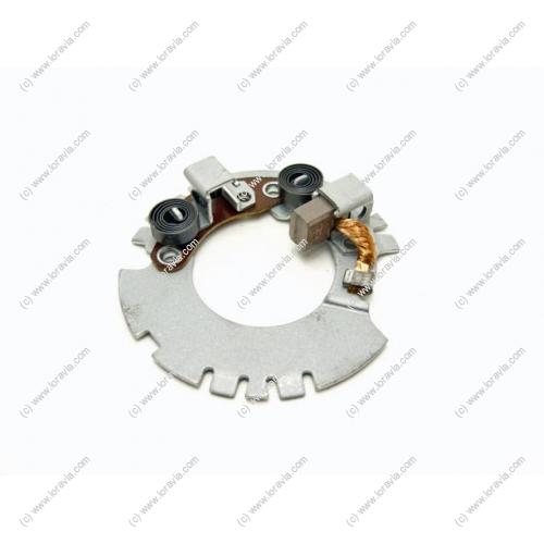 Brush holder plate used in starters mounted on Rotax 2-stroke engines.  Not for "E" Gear Box Part #866890-2