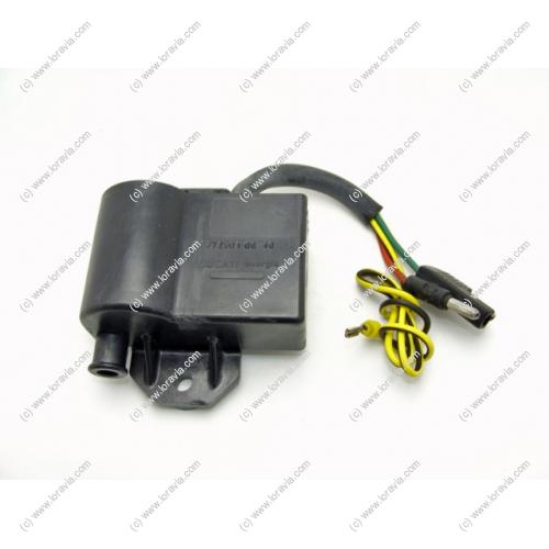 DUCATI® high voltage coil for use on Rotax 2-stroke engines equipped with ORIGINAL electronic ignition Use: any 2-stroke engine with CDI or DCDI ignition, including the 447 CDI