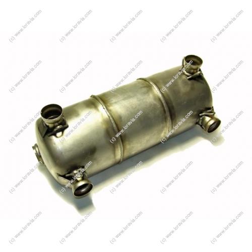 The stainless steel barrel is delivered with:  2 x 0.5 m tube 30 x 1 for pipes 8 elbows 32 x1 for the pipes 8 springs + 16 hooks 1 x 0.5m tube 40x1.5