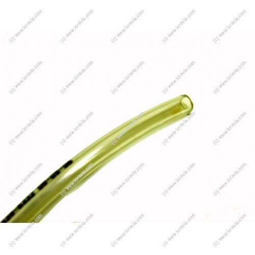 Polyurethane transparent fuel hose; ideal for tank level
