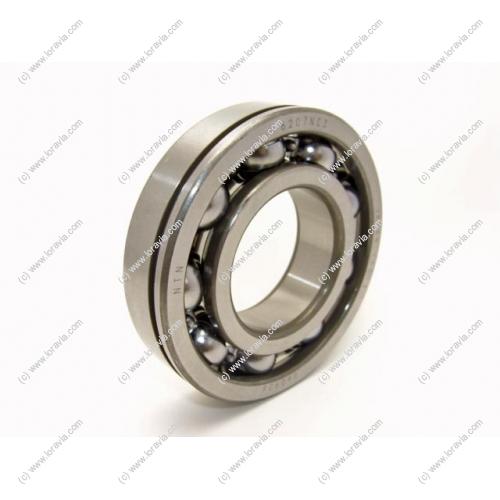 Bearing with steel ring fitted on the crankshaft of Rotax 2-stroke engines  Change all the bearings at the same time
