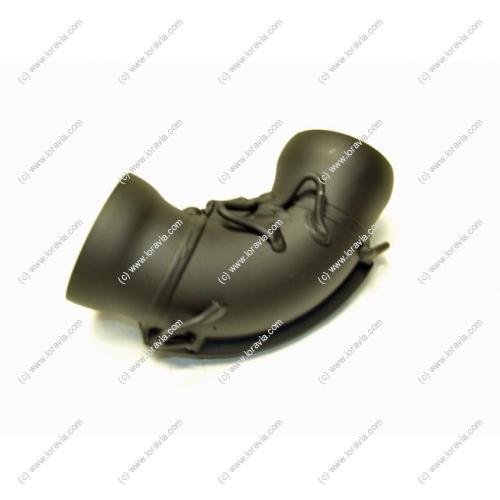 90° exhaust elbow, fitted with 2 male and female ball joints for Rotax 2-stroke engines