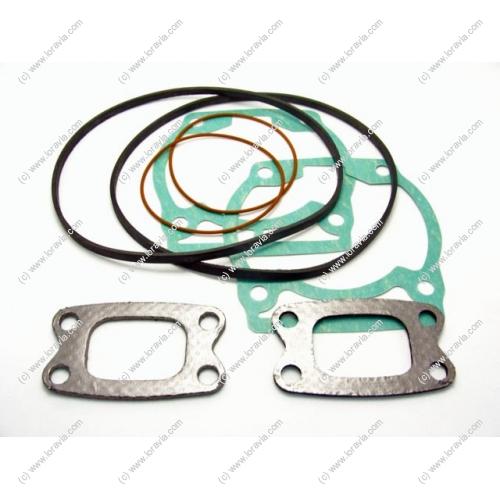 Includes cylinder gaskets, rubber rings, exhaust gaskets, and o-rings for Rotax 532 engine