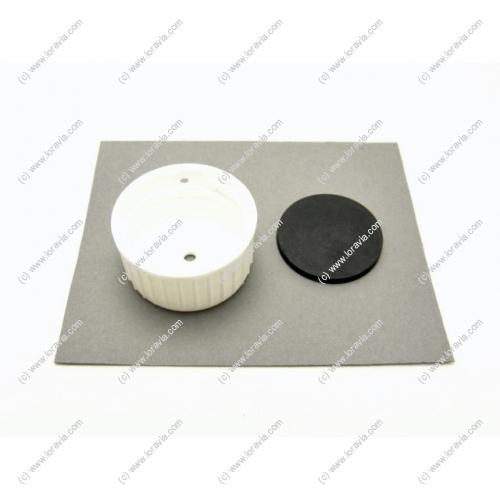 Replacement cap for Rotary Valve Oil Tank.  Includes rubber gasket  Part #956250