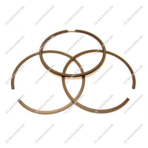 Piston Ring Set for Rotax 912 original pistons. (complete set)  Includes Oil Scraper Ring, Tapered Compression Ring, Rectangle Ring